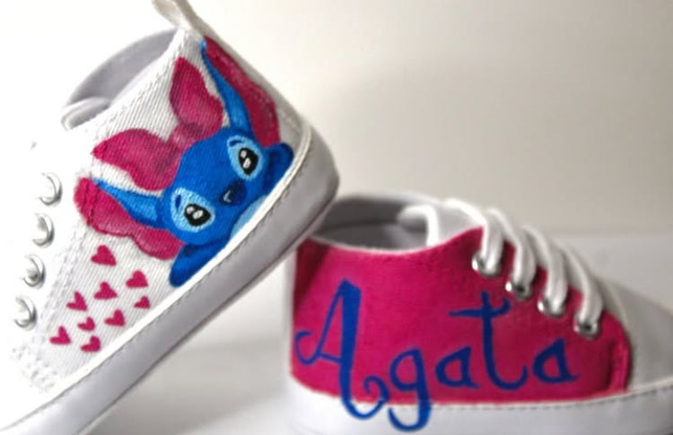 Scarpine da ginnastica in tela personalizzabili