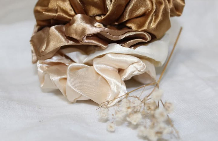 Scrunchies multicolos