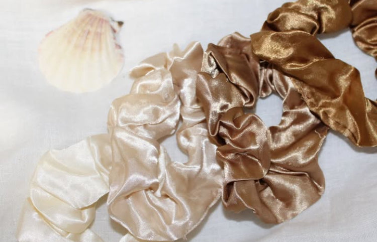 Scrunchies multicolos