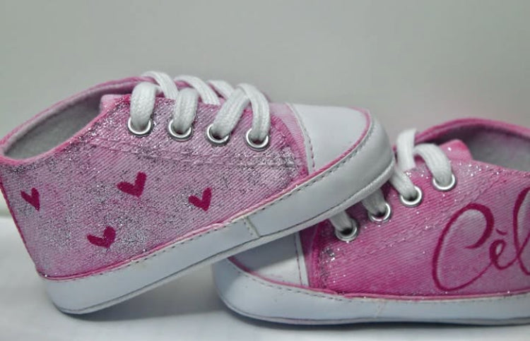 Scarpine da ginnastica in tela personalizzabili